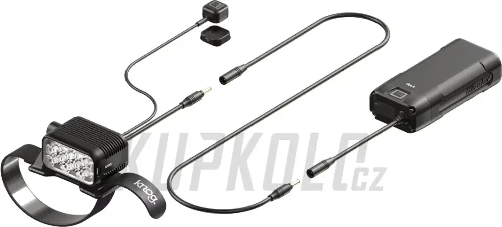 Odeslání Ihned Přední světlo KNOG Blinder X 2300 lm + 10,000 mAh baterie - Helmet Kit