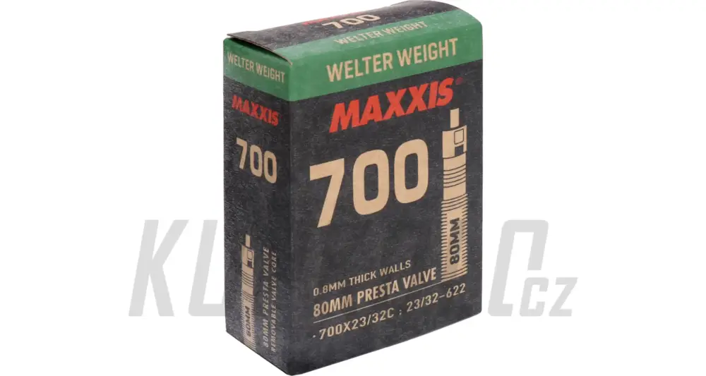 Silniční Duše Maxxis Welter weight Tube,700x23/32C galusový ventilek 80 mm Nízká Cena