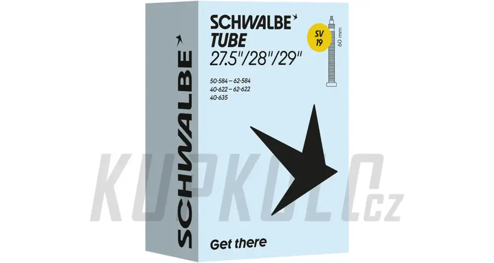 29" Duše Schwalbe SV19 29x1,5-2,4 - 60 mmgaluskový ventilek Super Cena