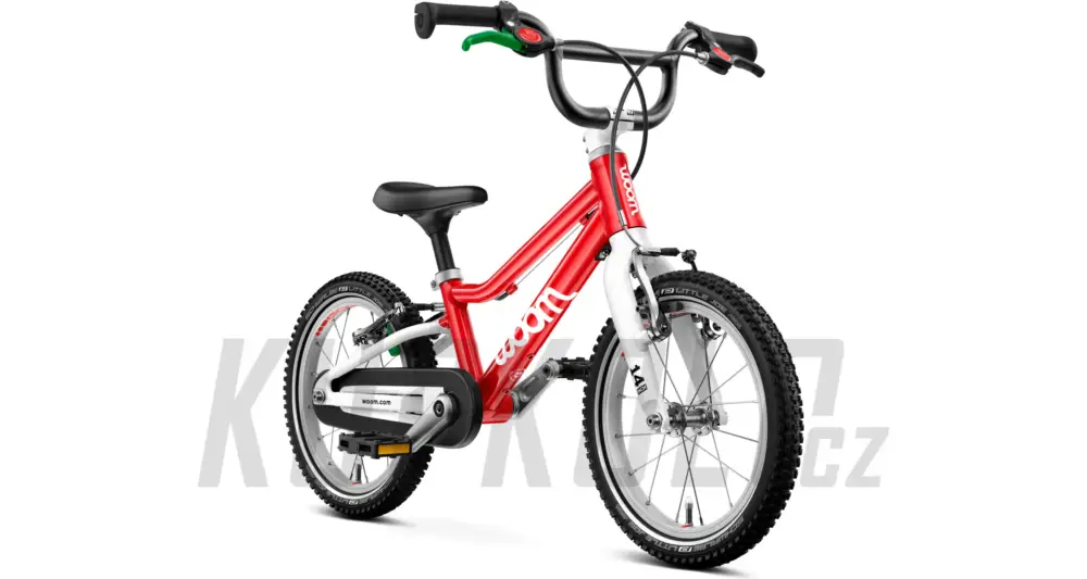 Woom 2 GO red - dětské kolo 14" 2025 Jen Po Omezenou Doba