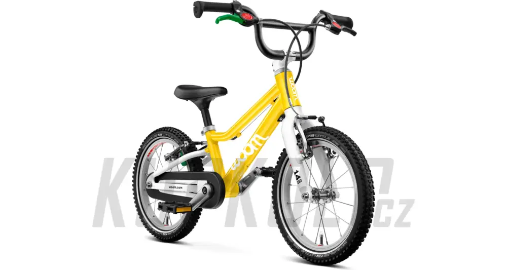 Nejprodávanější Woom 2 GO vibrant yellow - dětské kolo 14" 2025