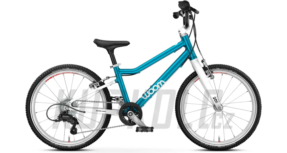 Dětské kolo 20" Woom 4 GO metallic blue 2025 Cenově Výhodný