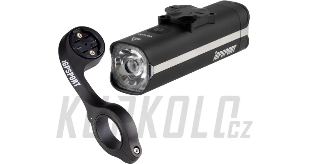 Světlo přední iGPSport VS1200, s držákem M80 Pouze Dnes