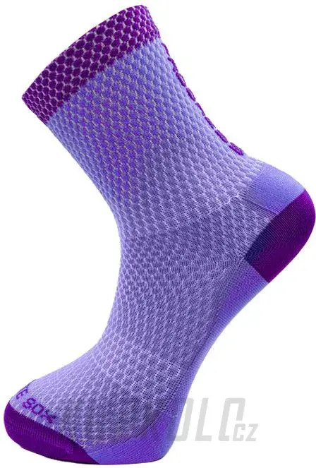 Progress Air Lite Sox letní vysoké ponožky, fialová Cenová Bomba