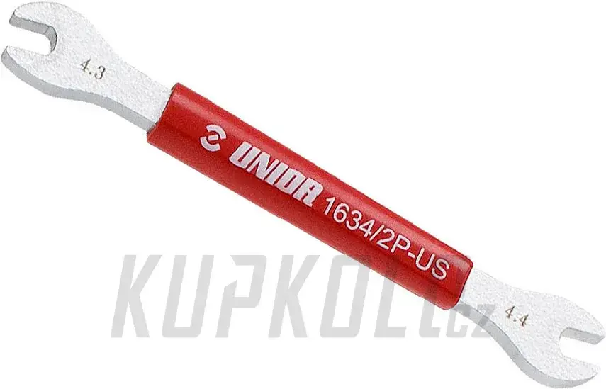 Unior Double sided Shimano® spoke wrench 4,3 x 4,4 Aktuální