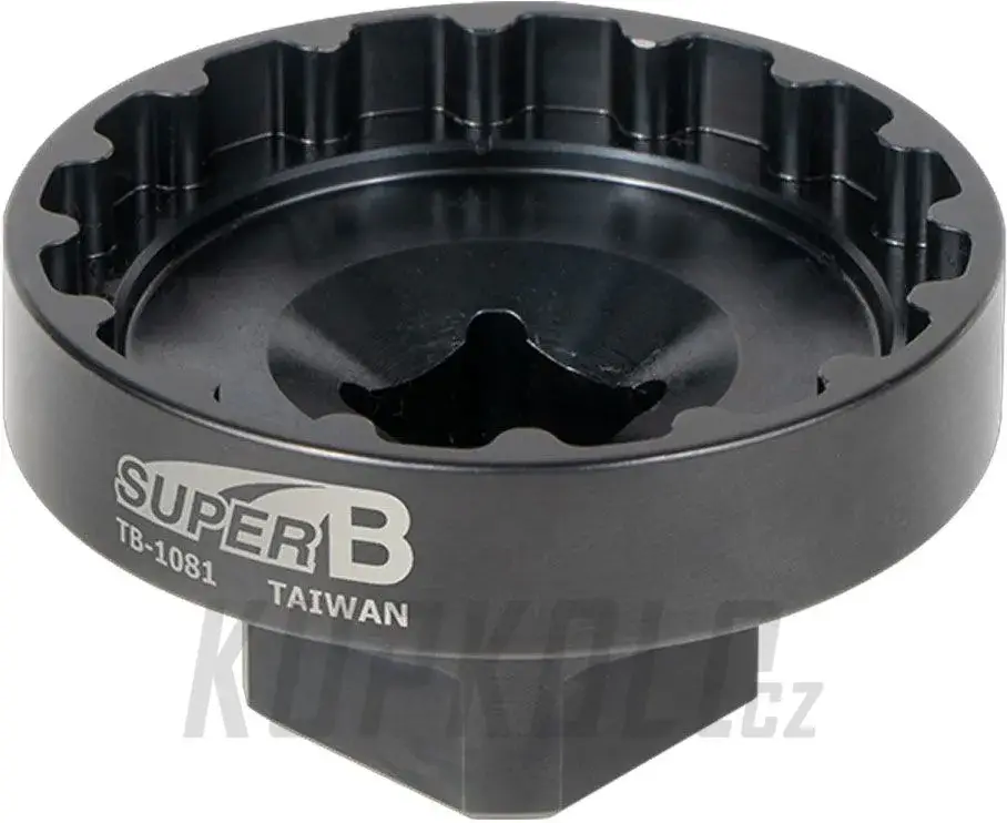 Super B TB-1081 klíč pro montáž a demontáž středového složení Ø49 mm a 16 drážkami Originální