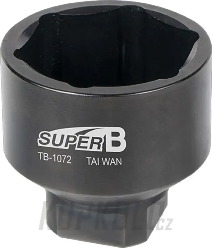 Vysoce Kvalitní Super B TB-1072 klíč pro montáž a demontáž převodníku na motor Yamaha® PW-SE a PW-TE 36 mm, 6-hran