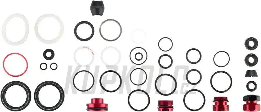 200hod/1rok servisní kit RockShox Lyrik D (v balení gufera, pěnové kroužky, o-kroužky, těsnění) Odeslání Ihned