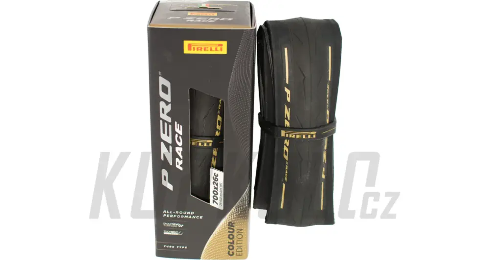 Silniční plášť Pirelli P ZERO™ Race Colour Edition, TechBELT, 127 TPI, SmartEVO, Gold Kup Teď