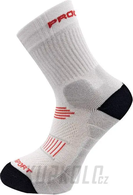 Vrácení Zdarma Progress Indoor Sport Sox ponožky, bílá