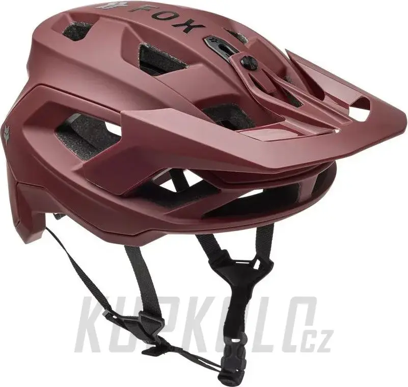 Super Cena Helma Fox SPEEDFRAME HELMET Solid Rust červená
