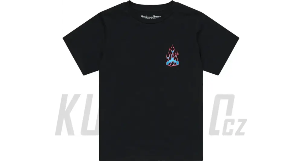 Značkový Dětské triko Troy Lee Designs Torched Black