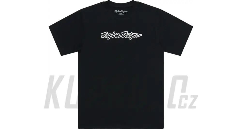Hit Sezóny Triko Troy Lee Designs Signature Black