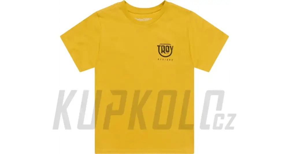 Triko Troy Lee Designs Tee Smiley Golden Jen Po Omezenou Doba