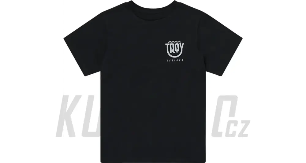 Dámské triko Troy Lee Designs Tee Smiley Black Jen Po Omezenou Doba