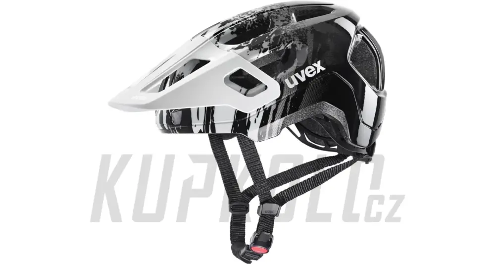 Víkendová Akce UVEX HELMA REACT JR. WHITE-BLACK 2025