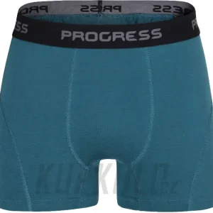 Progress Bamboo pánské funkční boxerky s bambusem, zelená Autentický