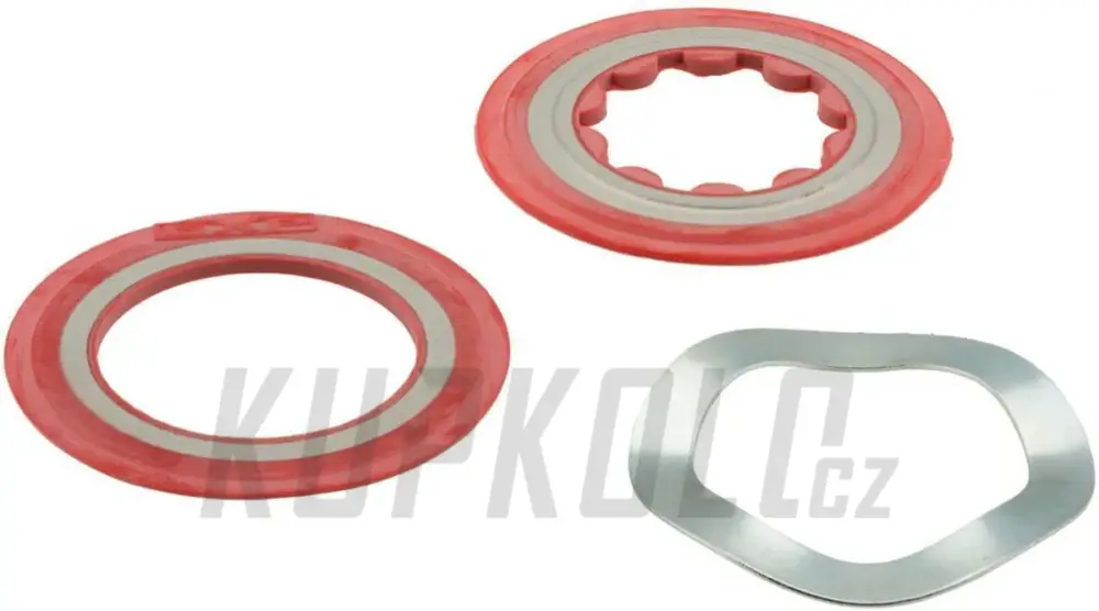 Finální Výprodej Sestava krytu středu a vlnité podložky Sram PressFit GXP - Road