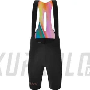 Pánské krátké kalhoty Santini Unico Edge, black Oblíbený