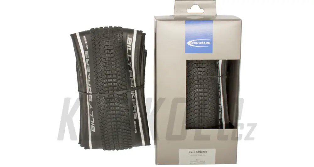 Hit Sezóny 26" Plášť MTB Schwalbe Billy Bonkers, Addix Performance, kevlar - reflexní pruh
