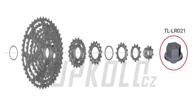 Tovární Cena Shimano TL-LR021 - stahovák kazety CS-M9200 9-45