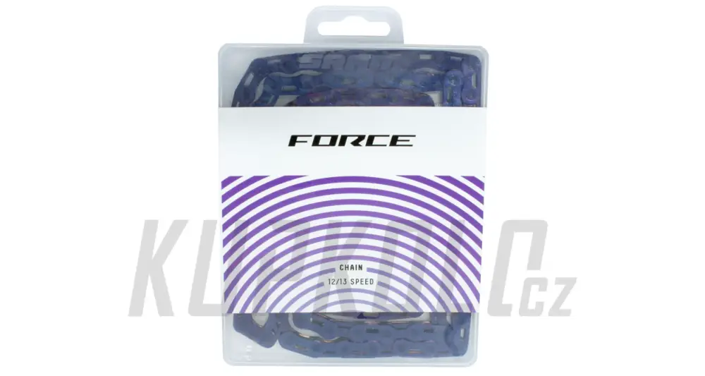 Objednat Nyní Řetěz Sram Force E1 Flattop 126 čl. fialový 12s / 13s