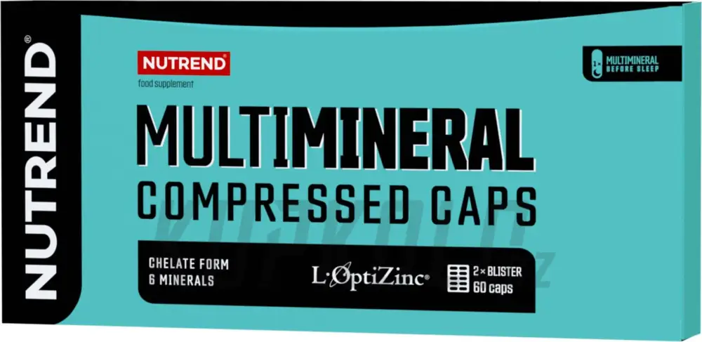 Multimineral Compressed Caps, 60 kapslí Sleva