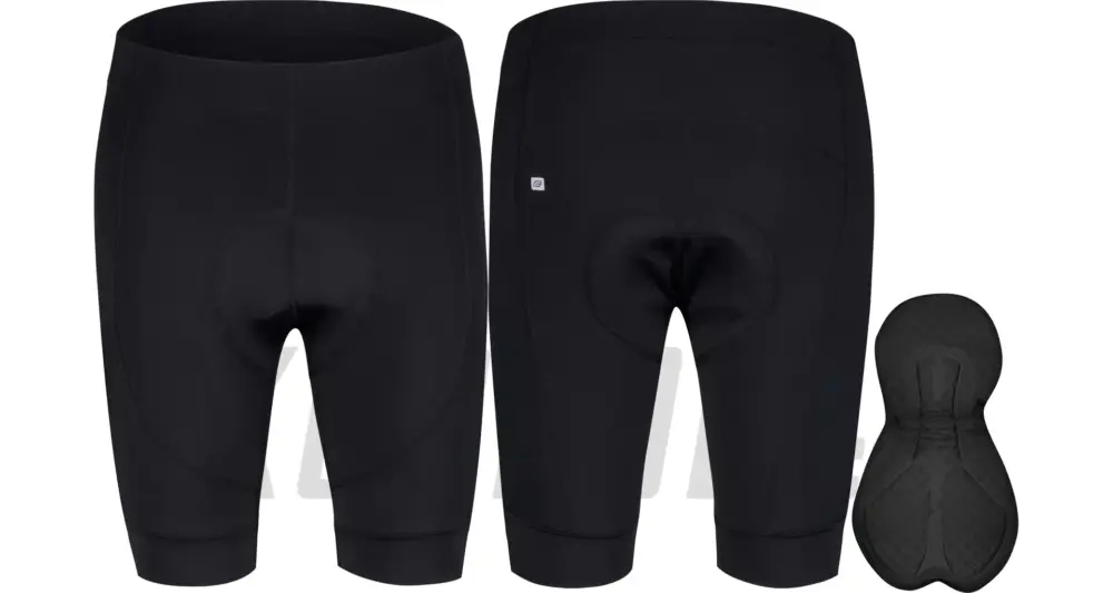 Pánské kraťasy Force Comfort do pasu s vložkou, černé Must-Have