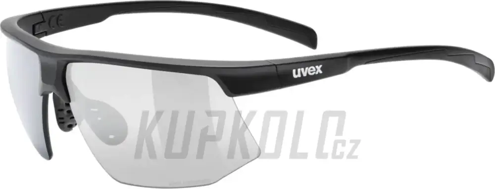 Nejlepší Volba UVEX BRÝLE AERIOS V BLACK MATT / SMOKE