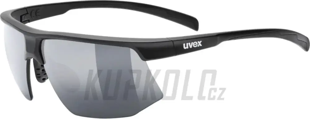 UVEX brýle AERIOS Black matt kouřová Značkový
