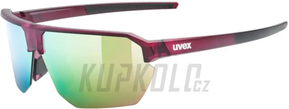 Nízká Cena UVEX BRÝLE VECTIV SET CRANBERRY TRANS. MATT / MIR.ROSE