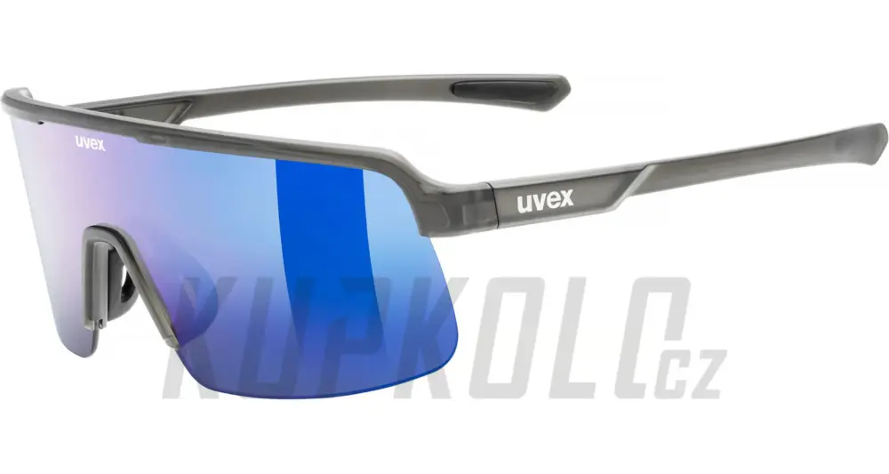 Originální UVEX BRÝLE DYRT SMOKE MATT/MIR.BLUE