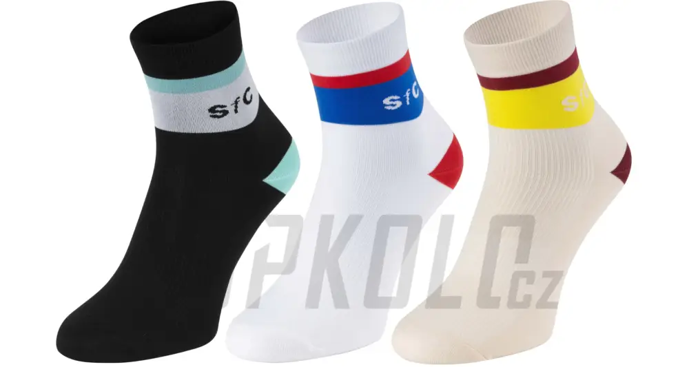 Víkendová Akce Ponožky Force Stripe, krátké