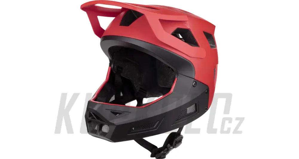 Speciální Cena Helma Force Drop downhill, červeno-černá