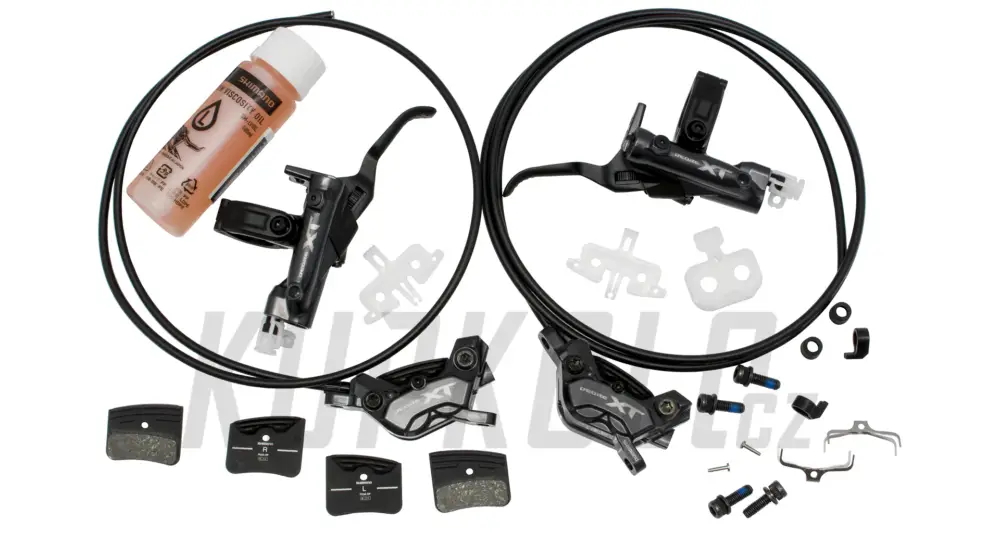 Brzda kotoučová Shimano XT BR-M8220 pár - včetně oleje Low Viscosity Odeslání Ihned