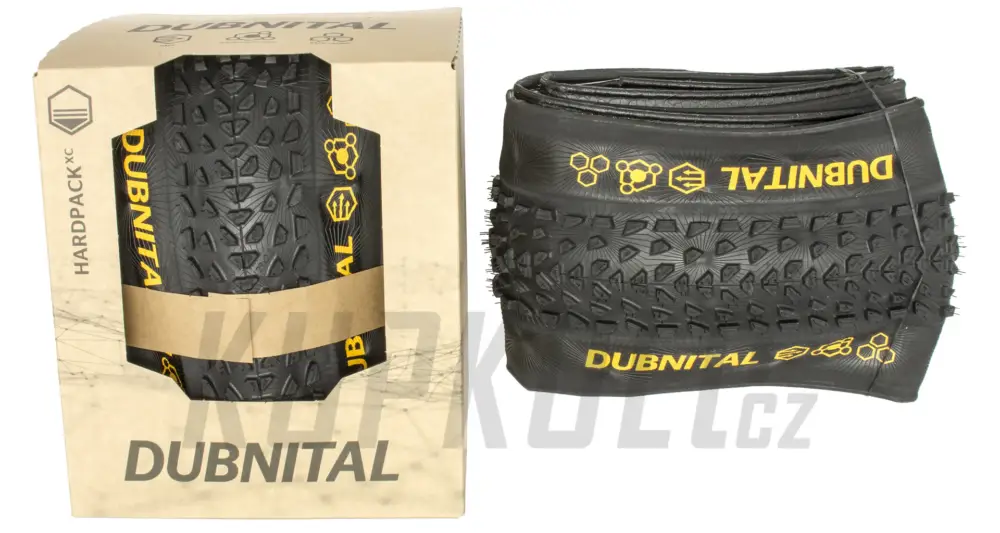 29" Plášť Continental, Dubnital, Race Rapid, kevlar černá , Tulebess Ready Dokud Zásoby Vydrží