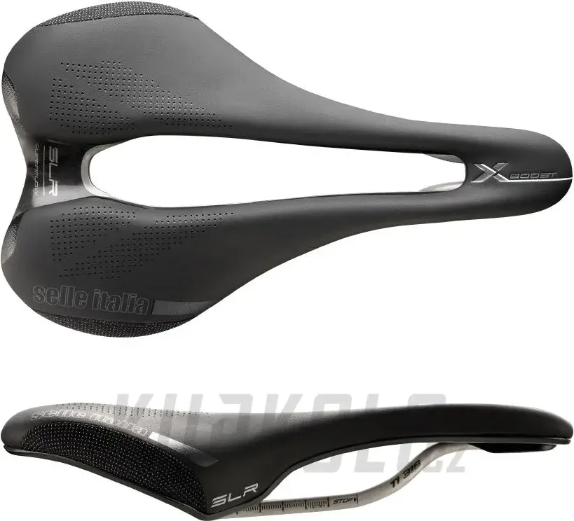 Cyklistické sedlo Selle Italia SLR Boost X-Cross TI 316 Superflow L Výhodná Nabídka