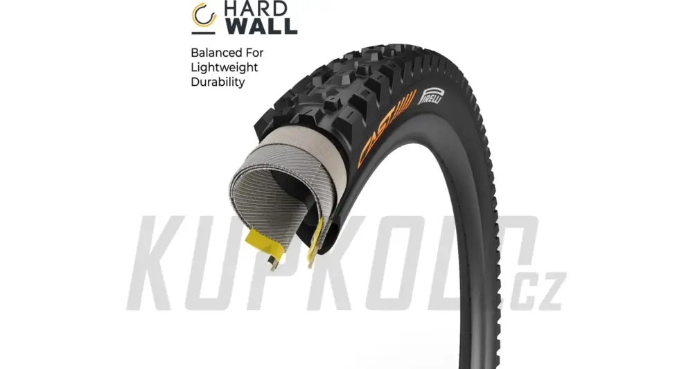 Odeslání Ihned 29" Plášť Pirelli CAST Protagonist HW, DualWALL, 120 tpi, SmartEVO DH, černý