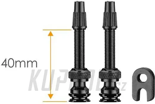 Ciclovation bezdušový ventilek 40mm - 2ks Výprodej