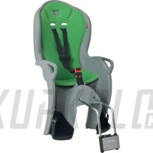 Cyklosedačka - Dětská sedačka na kolo - HAMAX Kiss Grey/Green Časově Omezené