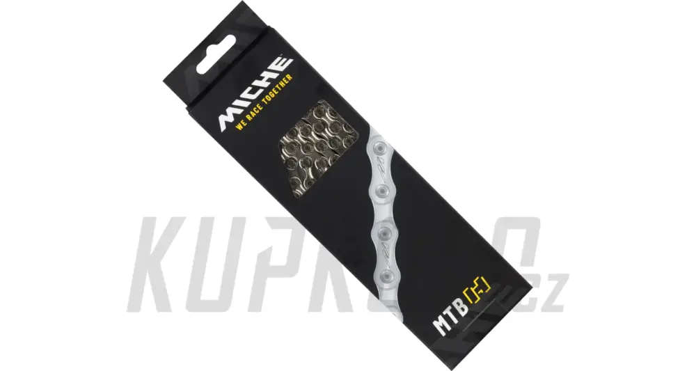 Řetěz Miche 9s, MTB, 138 článků, stříbrný Originální