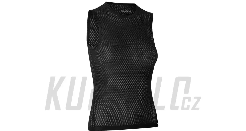 Ihned K Objednání Grip Grab Womens Ultralight Mesh Sleeveles Base Layer funkční dámské triko bez rukávu, černá