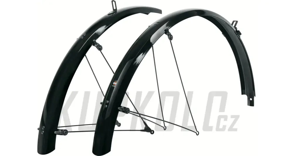 Levný Sada Blatníků SKS Bluemels Basic 24" - 60 mm černá