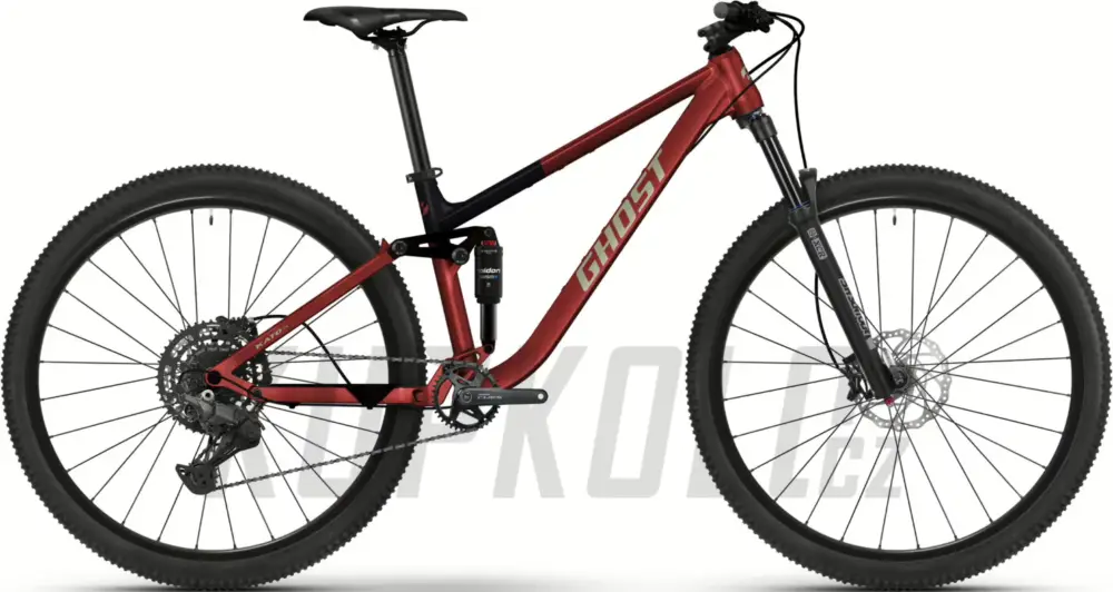 29" Horské kolo GHOST Kato FS Deep Crimson/Black Ink Matt 2026 Aktuální