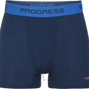Progress Merino 170 pánské funkční boxerky, tmavě modrá Časově Omezené