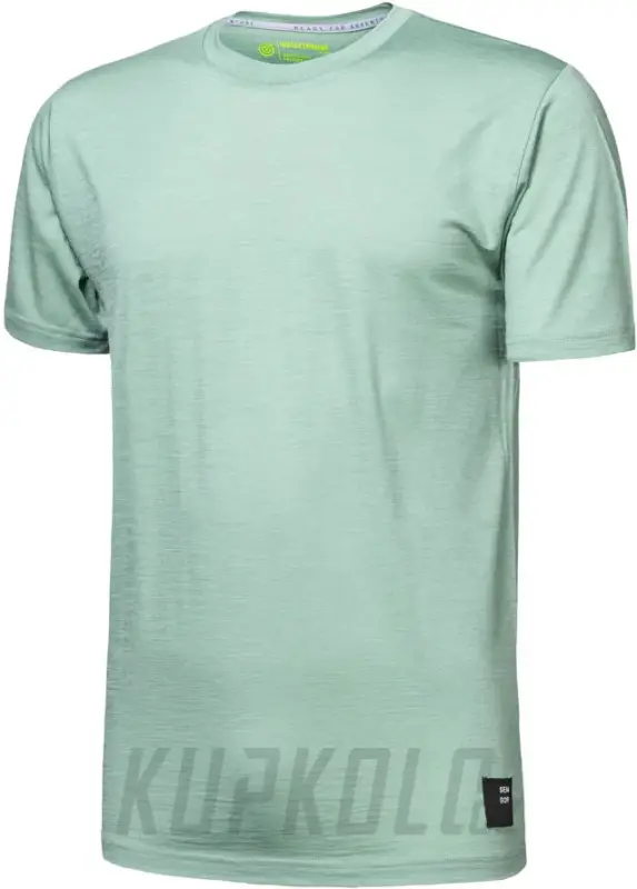 Zlevněný Sensor Merino Cordura pánské triko krátký rukáv, basil green