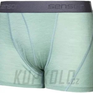 Top Prodej Pánské trenky Sensor Merino Air, basil green