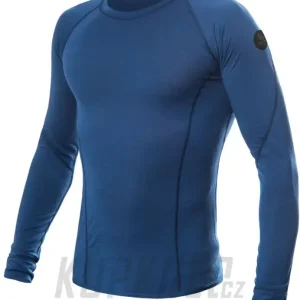 Pánské triko Sensor Merino Air, dlouhý rukáv, tmavě modrá Jen Po Omezenou Doba