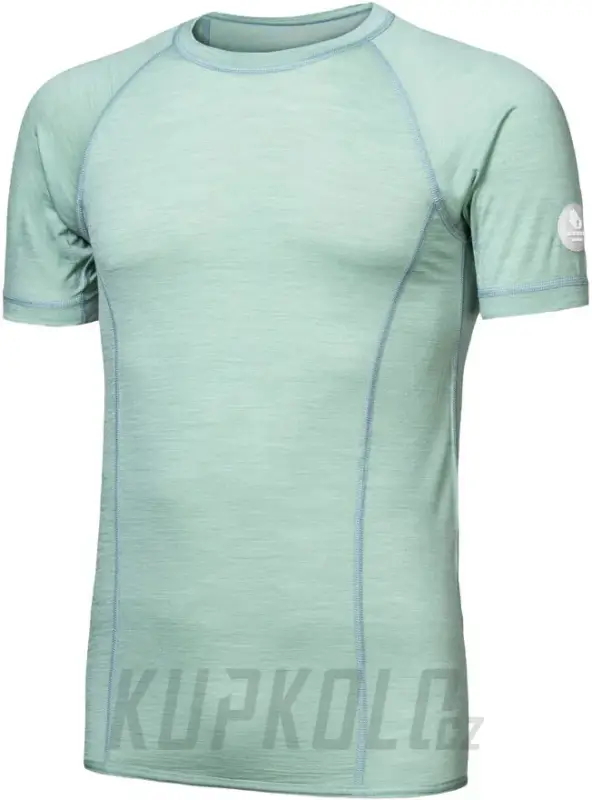 Pánské triko Sensor Merino Air, krátký rukáv, basil green Aktuální