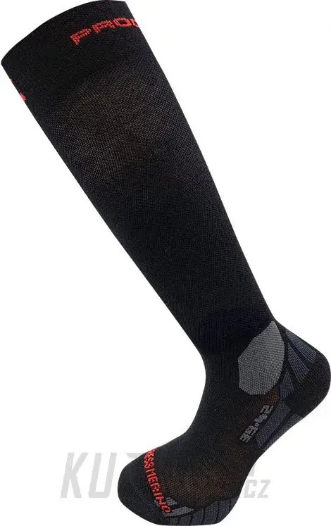 Progress Compress Merino kompresní podkolenky s merinem, černá Objednat Nyní